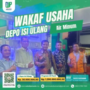 Wakaf Usaha Depo Isi Ulang Wakaf Persada