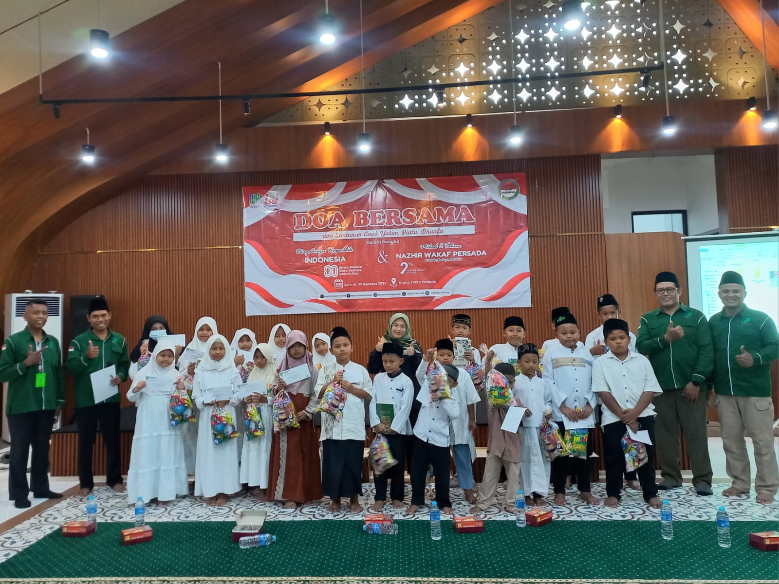 Doa Bersama dan Santunan Yatim, memperingati Hari Kemerdekaan Indonesia ke-80