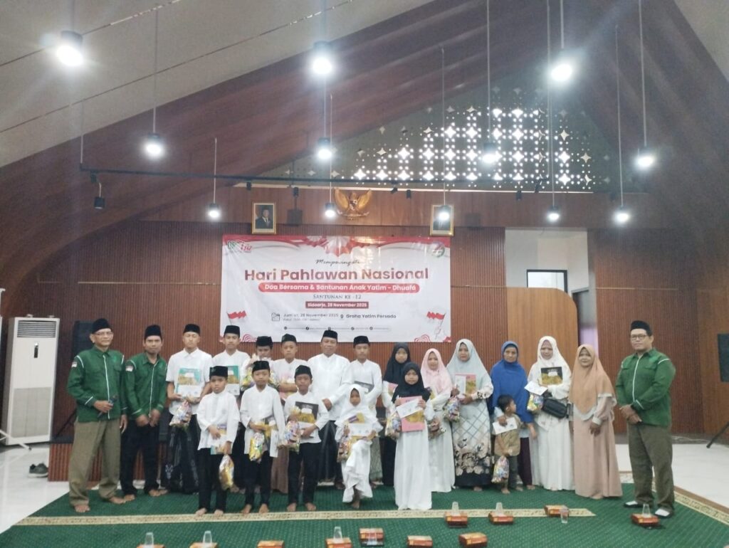 Doa Bersama, Pentasharufan Al-Qur’an dan Santunan Yatim ke-12 Nazhir Wakaf Persada Memperingati Hari Pahlawan Tahun 2025